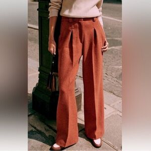 Sezane Théophile Trousers Brique - Size 38 / US 6
((…please read description….))